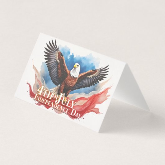 4 juillet Aigle – Conception d'art patriotique (Front)
