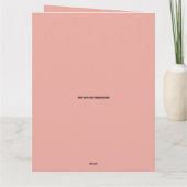 4 JUILLET ANNIVERSAIRE Carte de voeux (Dos)