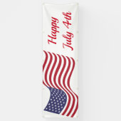 4 juillet Bannière extérieure (Vertical)