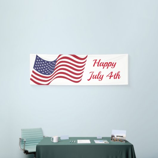 4 juillet Bannière intérieure (Salon professionnel)