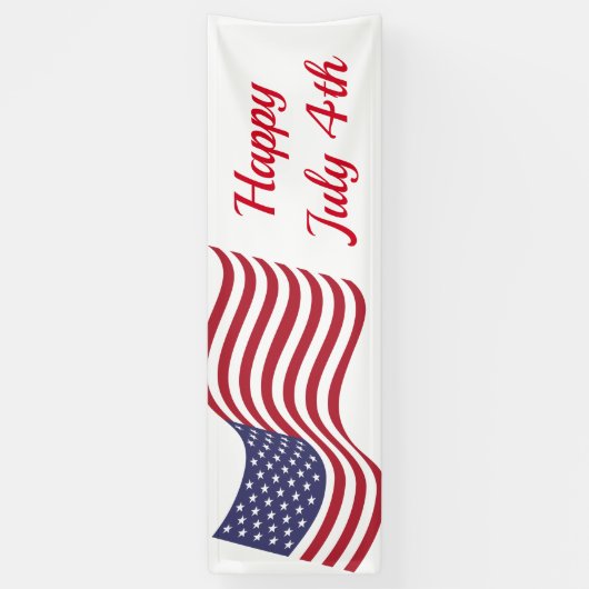 4 juillet Bannière intérieure (Vertical)