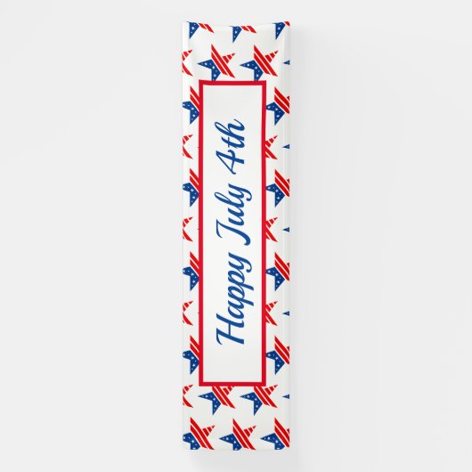 4 juillet Bannière intérieure (Verticale)
