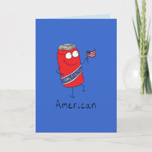 4 juillet carte amusante