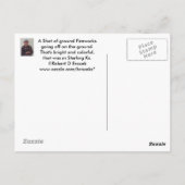 4 JUILLET ! ! carte postale (Dos)