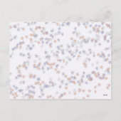 4 juillet carte postale avec drapeau et feux d'art (Dos)