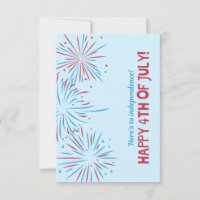 4 juillet cartes et cadeaux de la fête de l'Indépe