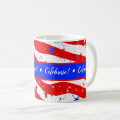 4 juillet Célébration du café Mug  (Devant droit)