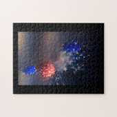 4 juillet célébration HD abstrait puzzle puzzle (Horizontal)