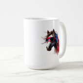 4 juillet Cheval Mug (Devant droit)