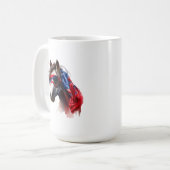 4 juillet Cheval Mug (Devant gauche)