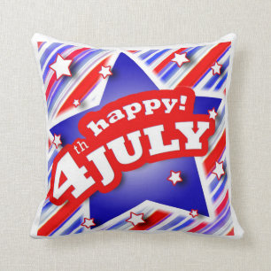 4 juillet coussins de MoJo d'Américain de