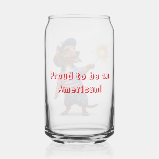 4 juillet Dachshund (Verso)