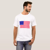 4 juillet Drapeau américain Liberté cadeaux Sweat  (Devant entier)