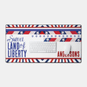 4 juillet Drapeau de l'Amérique Terre douce de lib (Clavier et souris)