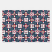 4 juillet ENSEMBLE DE PAPIER À DRAPEAU AMÉRICAIN D (Devant)