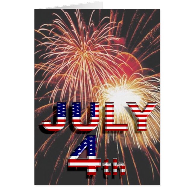 4 juillet Feu d'artifice (Devant)