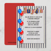 4 juillet invitation (Devant / Derrière)