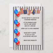 4 juillet invitation (Devant)