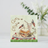 4 juillet invitation de pique-nique (Debout devant)