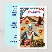 4 juillet INVITATION DU PARTI ~ PERSONNALISER EZ2 (Devant / Derrière)