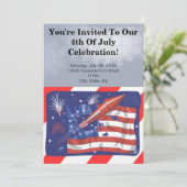 4 juillet invitations de partie (Debout devant)