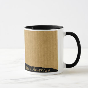 4 juillet Iwo Jima God Bless America Ceramic Mug