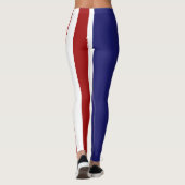 4 juillet Leggings rouges, blancs et bleus (Dos)