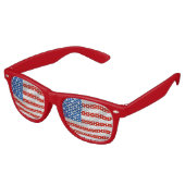 4 juillet Lunettes de soleil du Parti PATRIOTIQUE (Angulaire)
