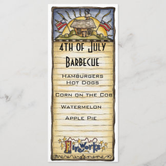 4 juillet menu de barbecue