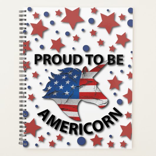 4 juillet mignonne rouge, blanc et bleu américain (Devant)