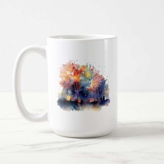 4 juillet Mug (Gauche)