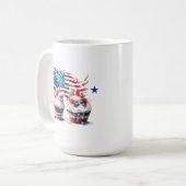 4 juillet Mug (Devant gauche)