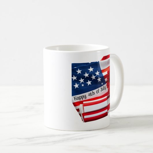 4 juillet Mug (Devant droit)