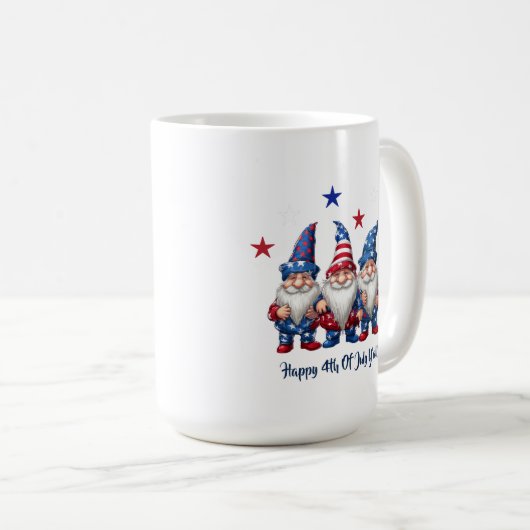 4 juillet Mug (Devant droit)