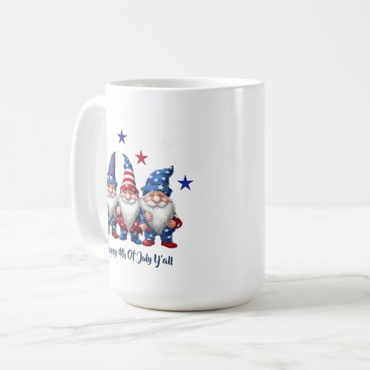 4 juillet Mug (Devant gauche)