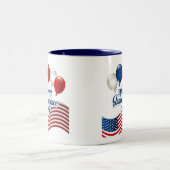 4 juillet Mug de café (Centre)