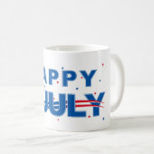 4 juillet Mug de café (Devant droit)