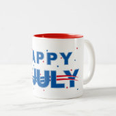 4 juillet Mug de café (Devant droit)