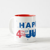 4 juillet Mug de café (Devant gauche)