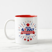 4 juillet Mug de café (Gauche)