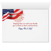 4 juillet Patriotique (Intérieur Horizontal (Bas))