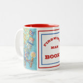 4 juillet ROBOT DE FEU, MUG STEAMPUNK (Devant gauche)