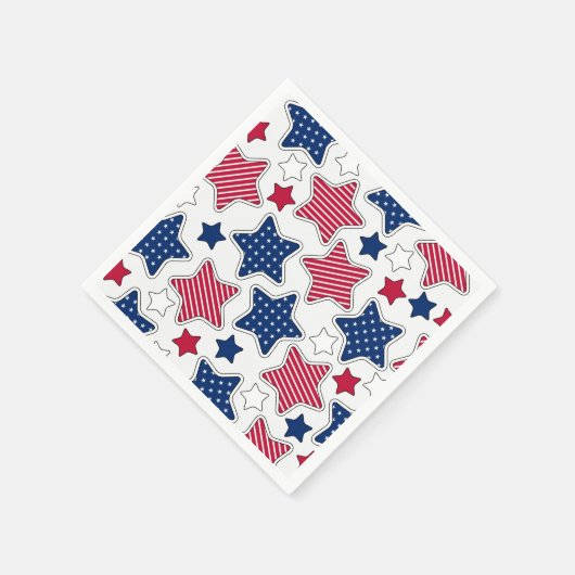 4 juillet serviettes en papier (Coin)