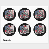 4 juillet STICKERS GAMER (Feuille)
