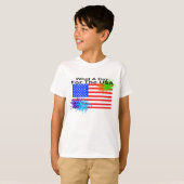 4 juillet T-shirt patriotique (Devant entier)