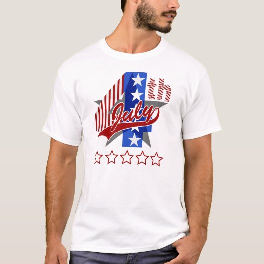 4 juillet T-shirts de Jour de la Déclaration (Devant)