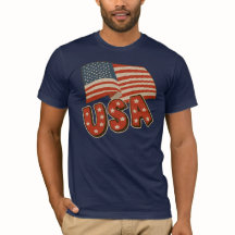 4 juillet T-shirts des Etats-Unis