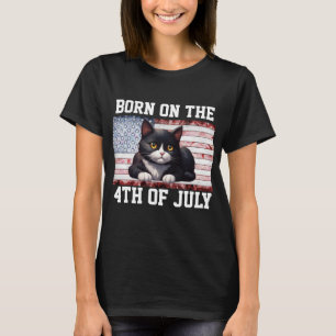 4 juillet T-SHIRTS TUXEDO CAT