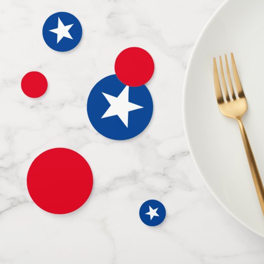 4 juillet Table Confetti (Groupe)