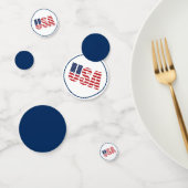 4 juillet Table Confetti (Groupe)